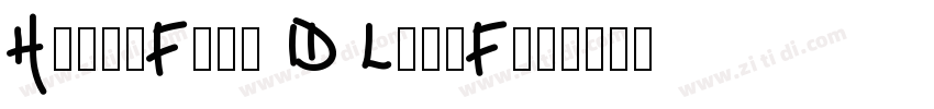 HelloFont ID LongFei字体转换